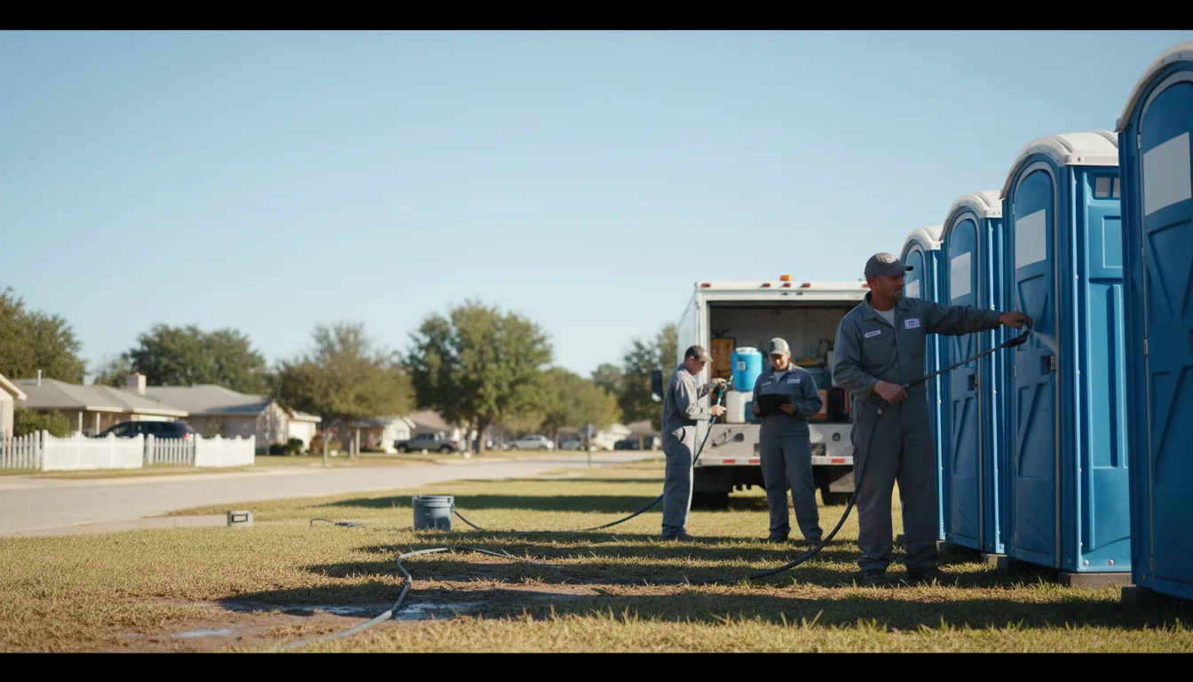 Long-Term Portable Toilet Rental in Rye, TX near me